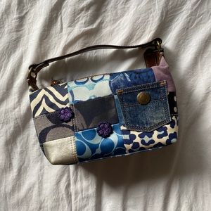Coach Denim Patchwork Purse
